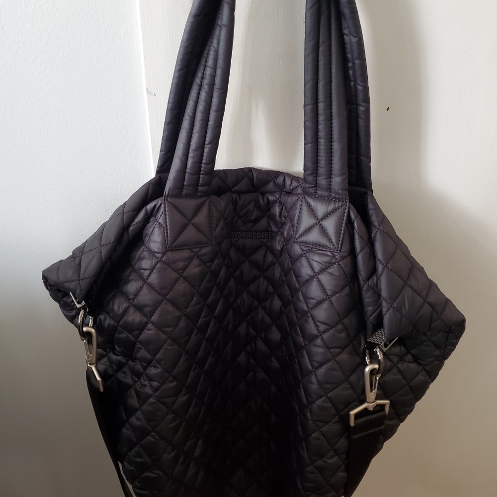 MZ Wallace Medium Metro Tote in Black